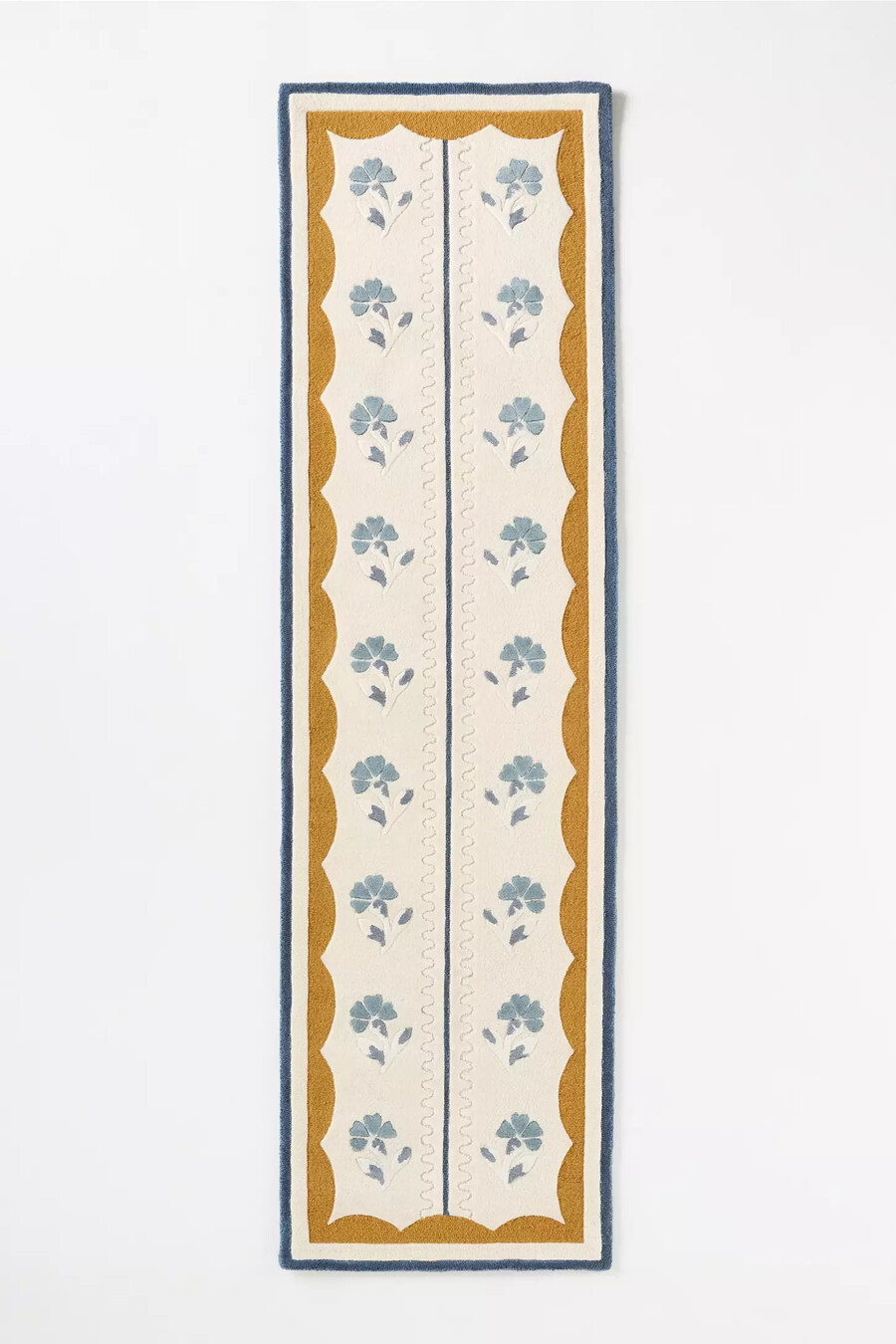 essex hand-tufted wool blend floral rug