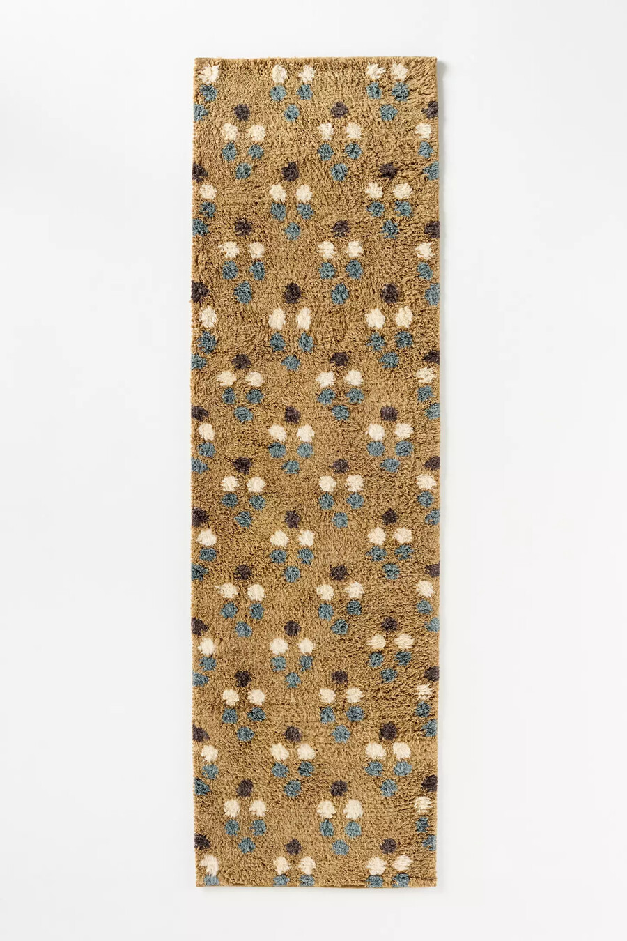 dottie tufted wool shag dotted rug