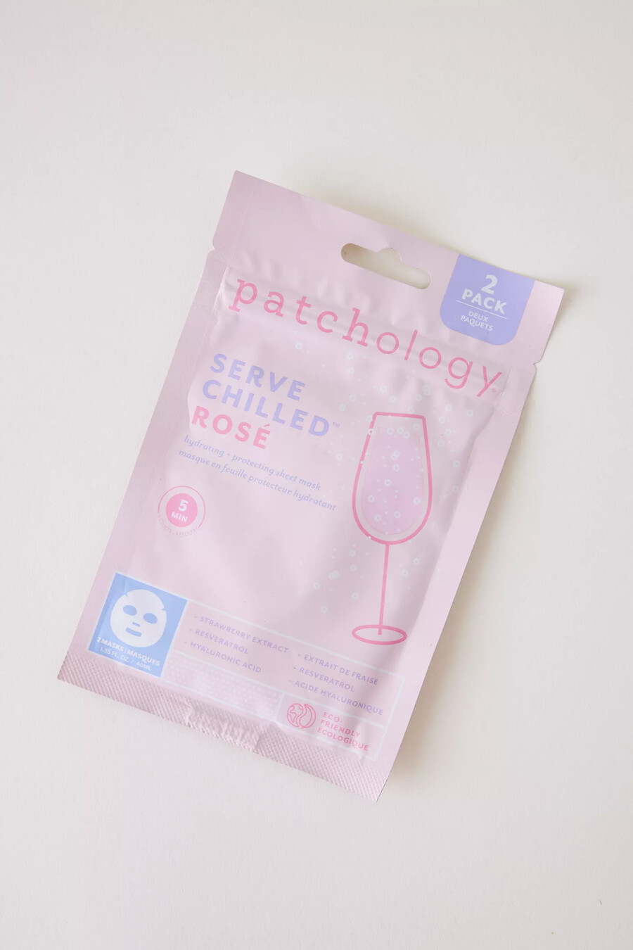 patchology served chilled rosé hydrating protecting sheet mask set of 2