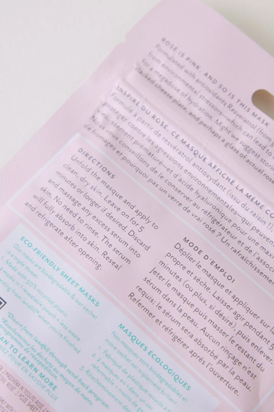 patchology served chilled rosé hydrating protecting sheet mask set of 2