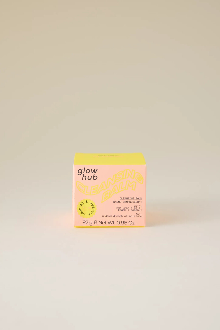 glow hub nourish hydrate cleansing balm