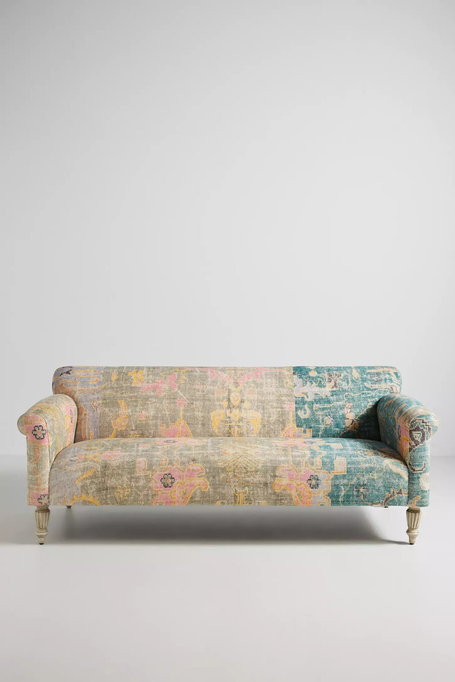 rug-printed sofa