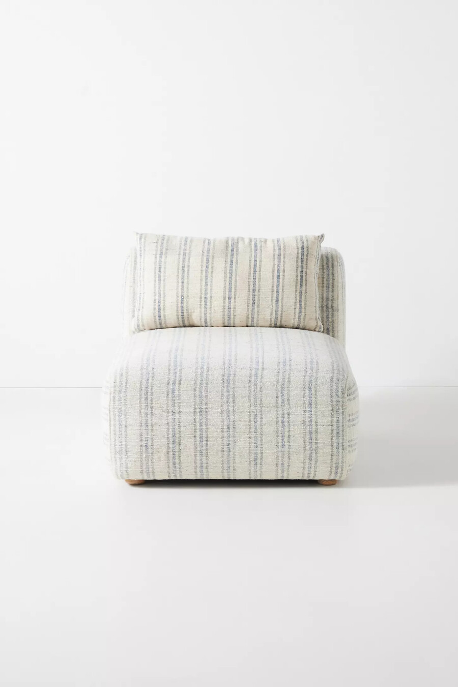boro stripe kori modular armless chair