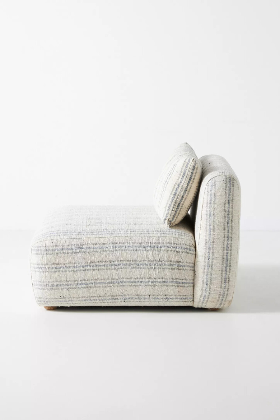 boro stripe kori modular armless chair