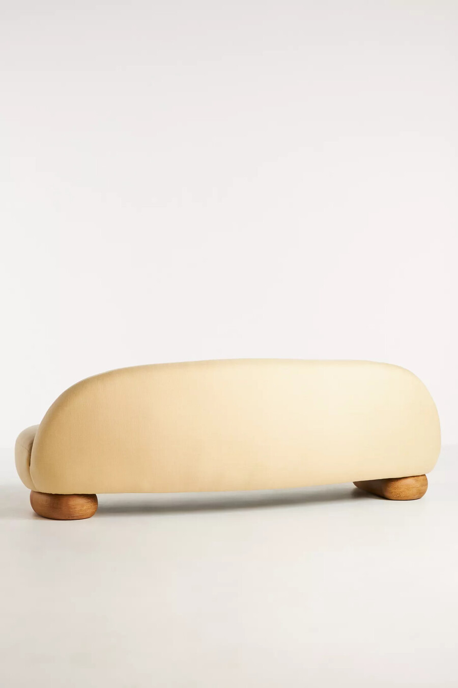 remy sculptural armless sofa