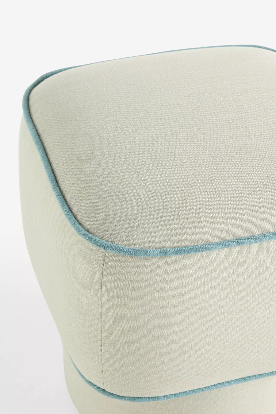 modella performance linen ottoman