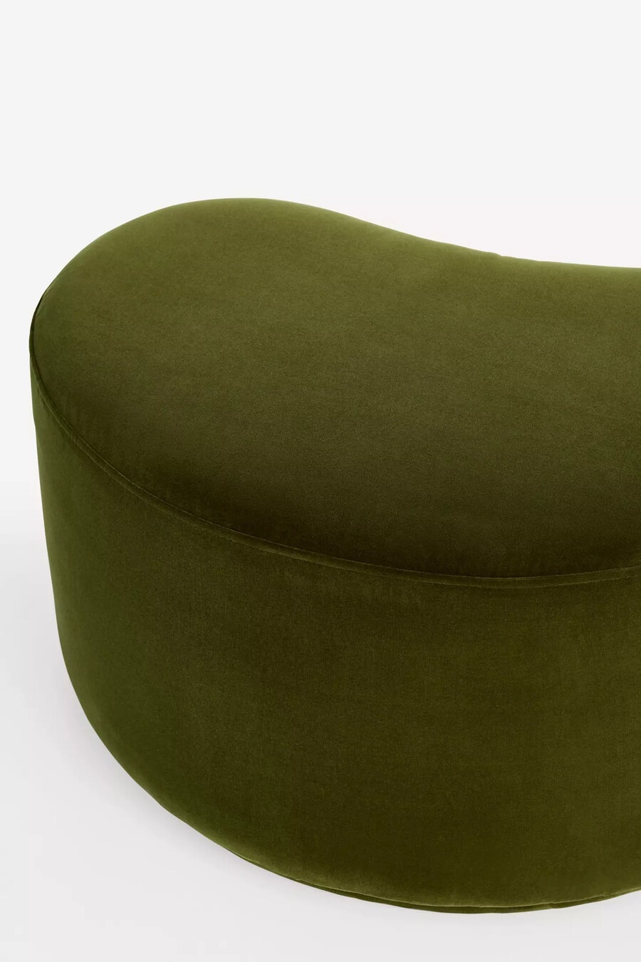 joanie velvet ottoman