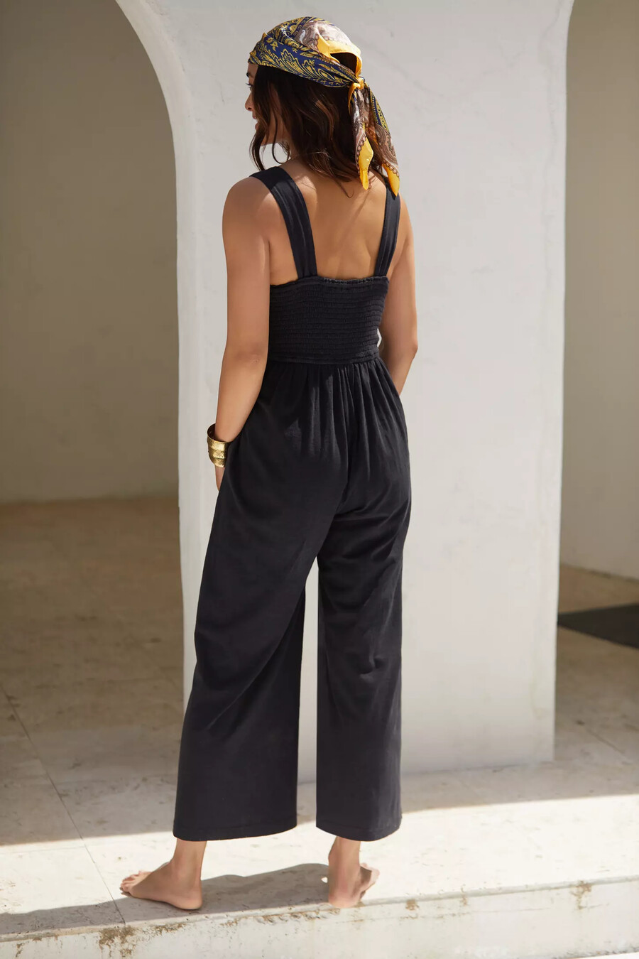 the simona scoop-neck jumpsuit