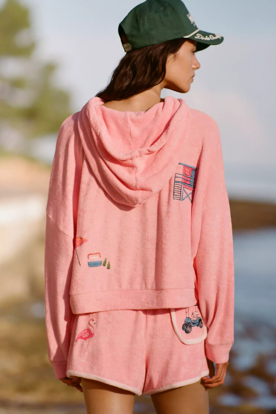 celandine embroidered sweatshirt