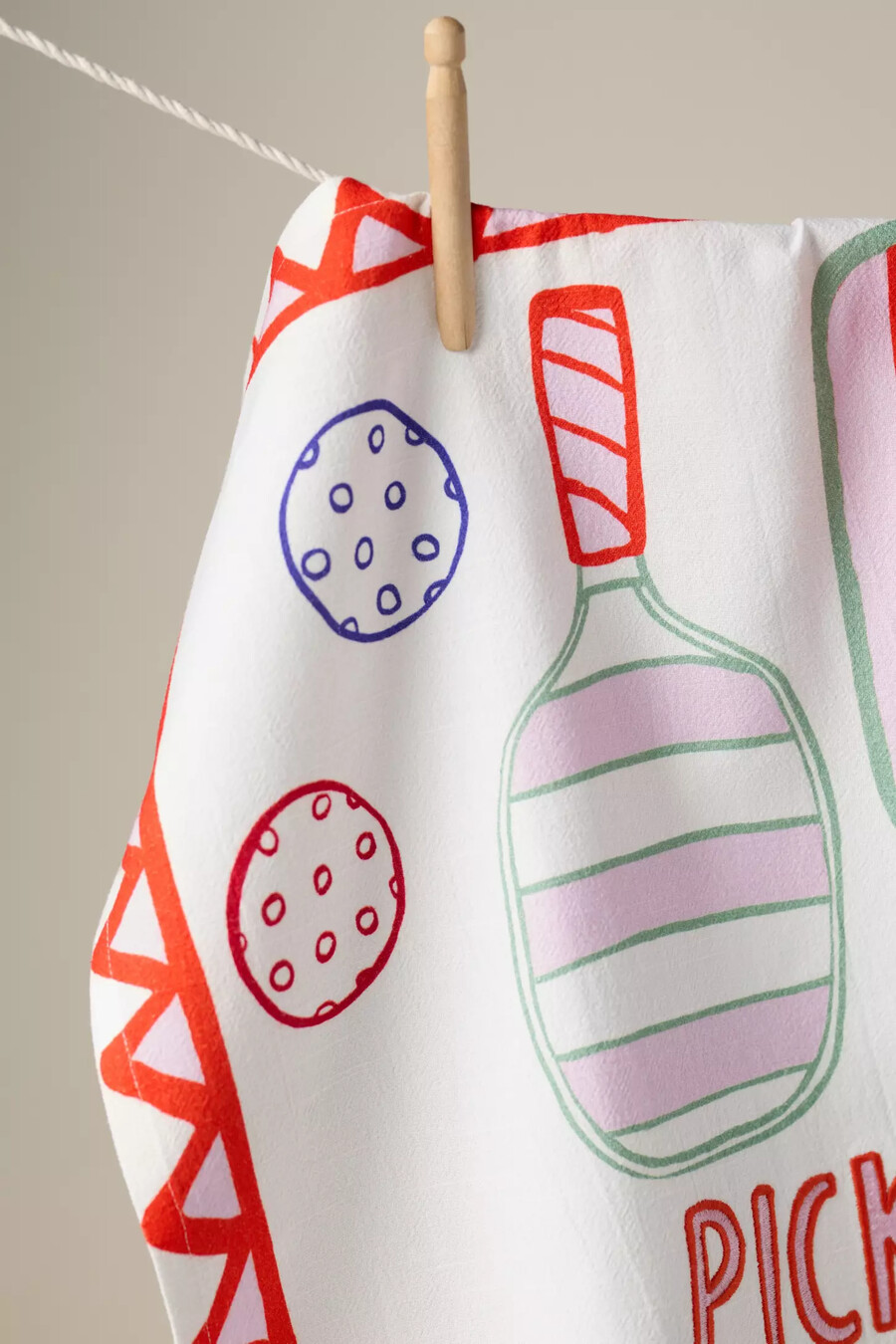 amuse la bouche pickleball dish towel