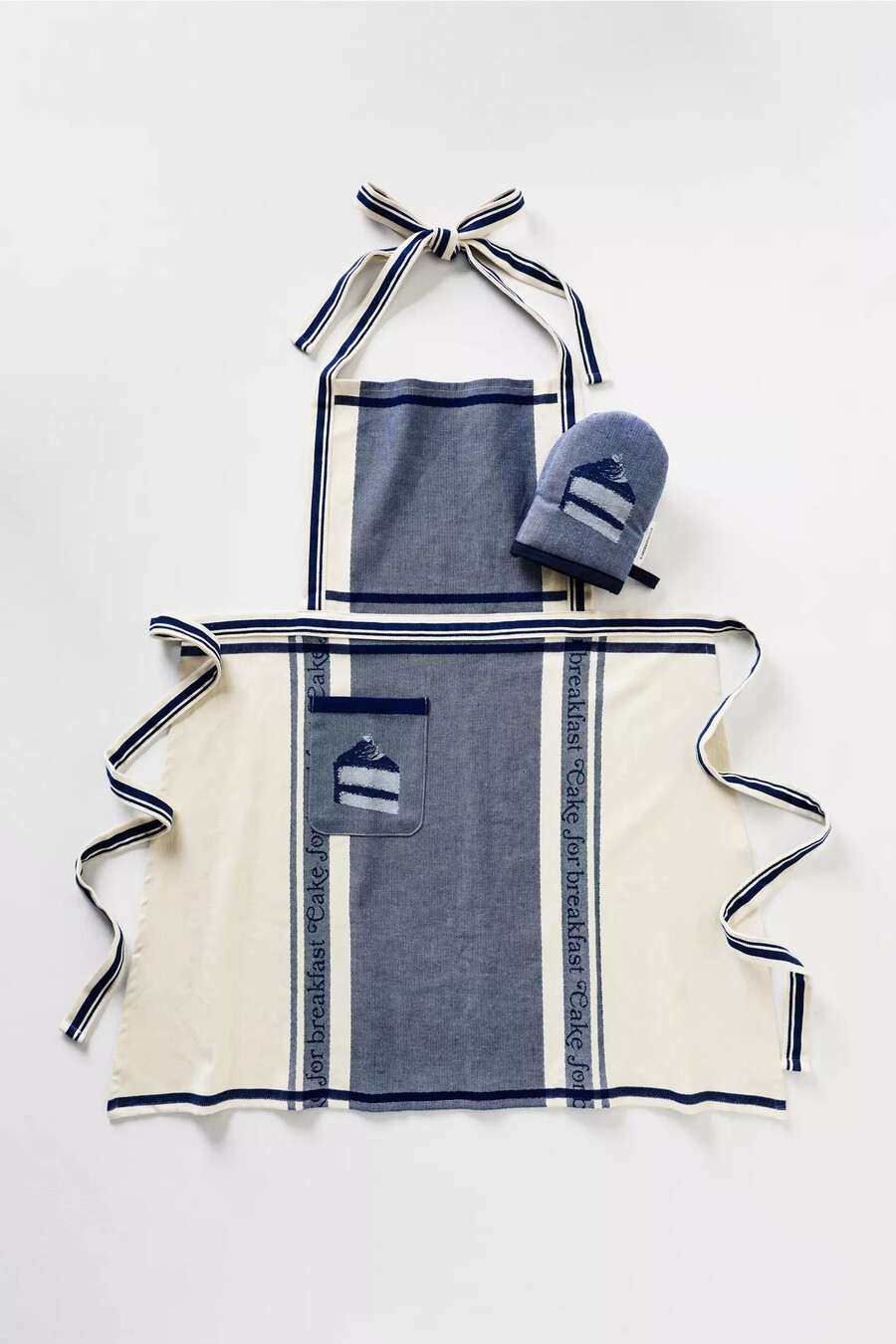 ariane jacquard apron