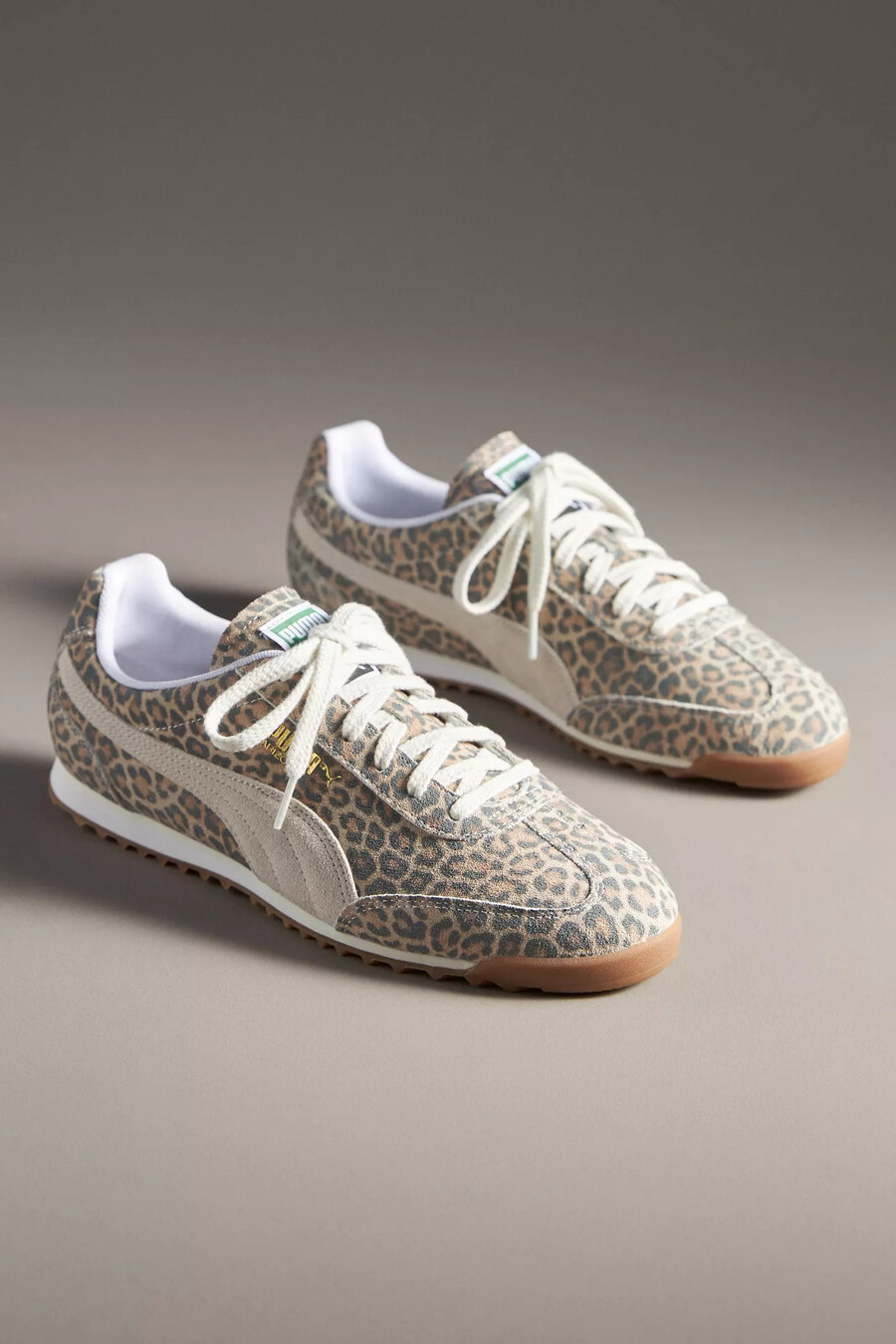 puma arizona leopard trainers