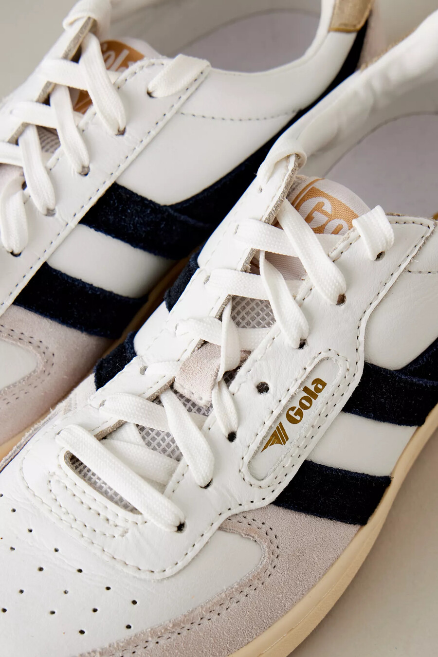 gola hawk suede trainers