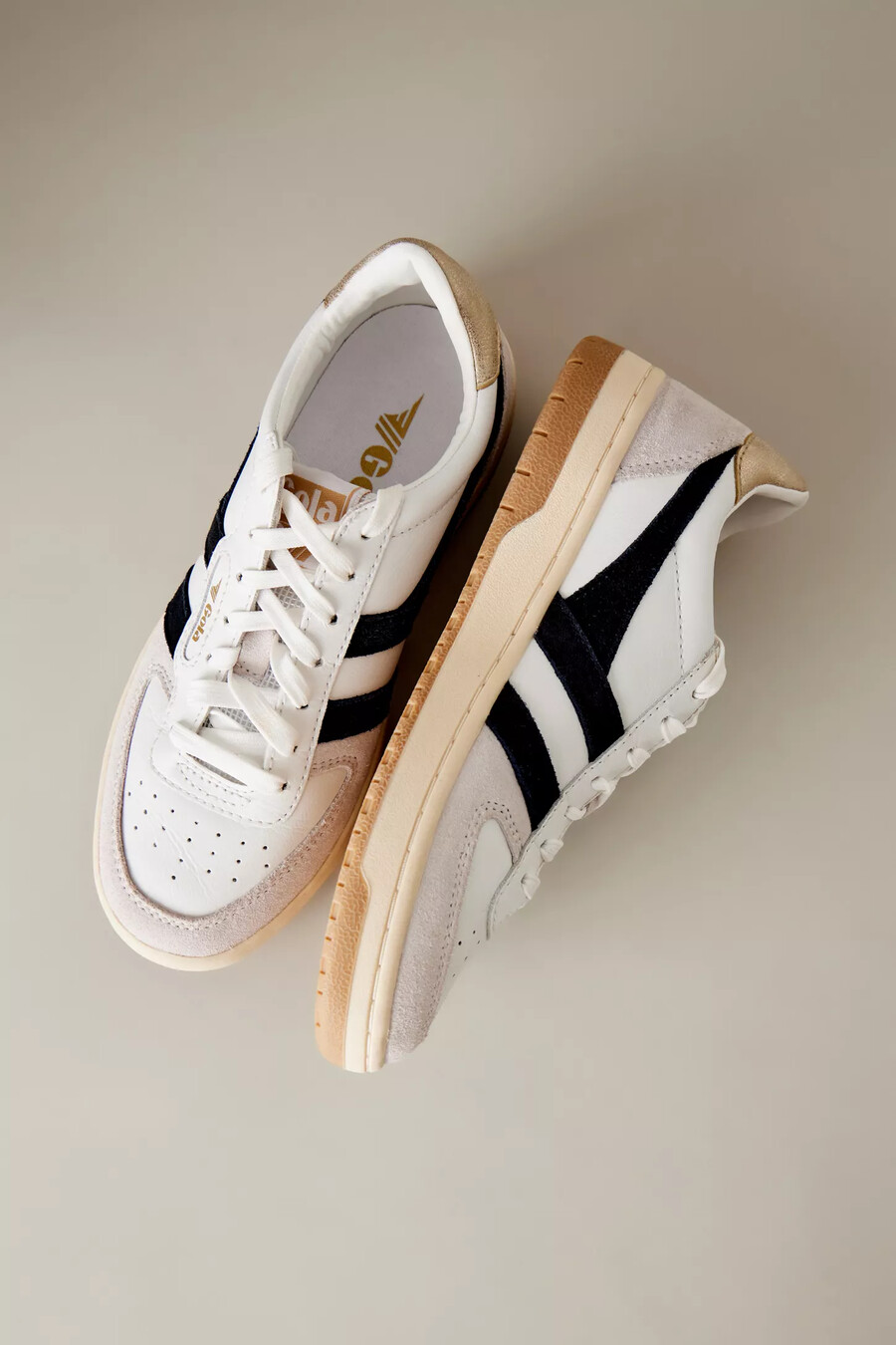 gola hawk suede trainers