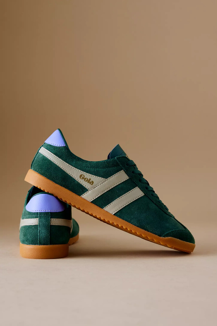 gola bullet suede trainers