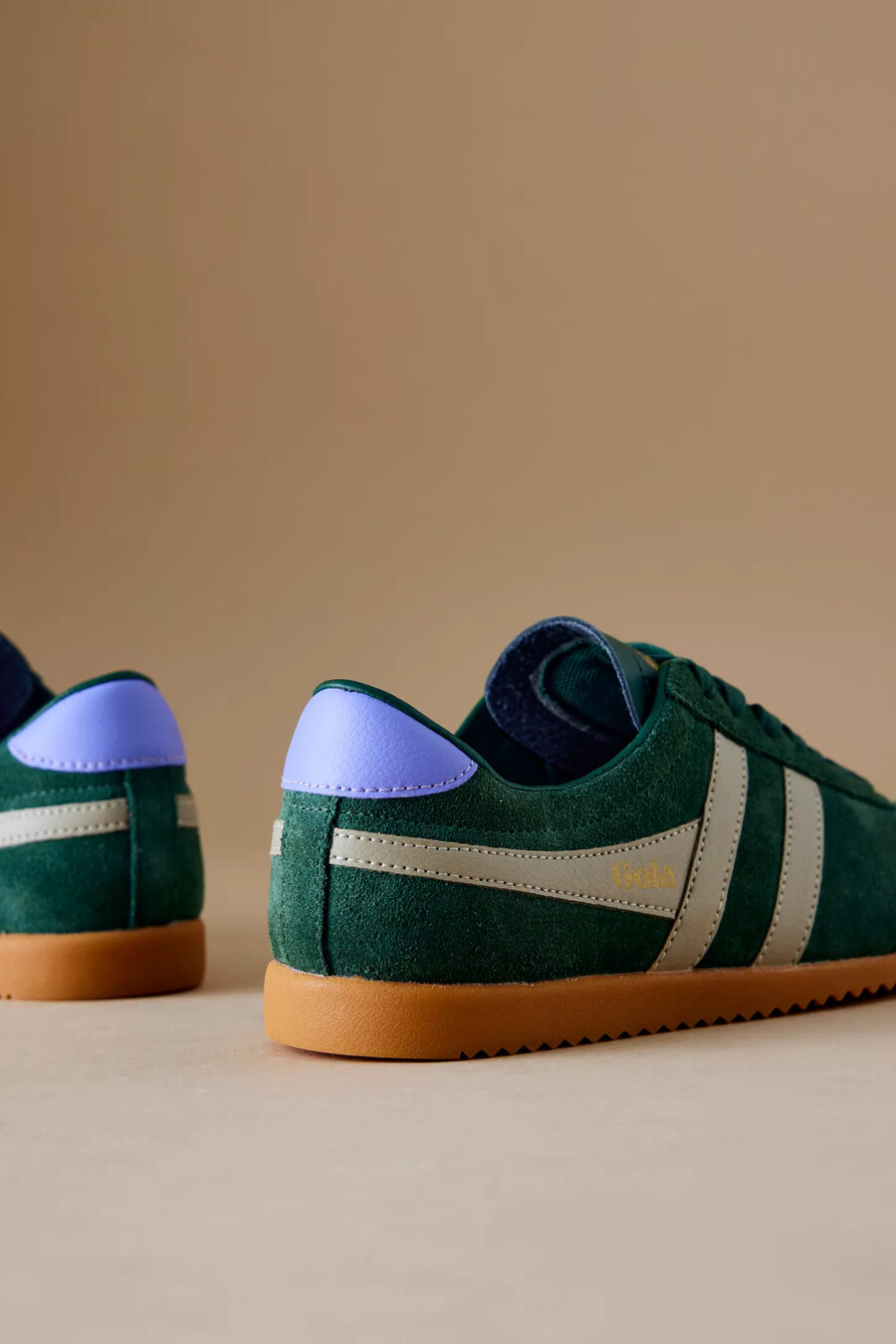 gola bullet suede trainers