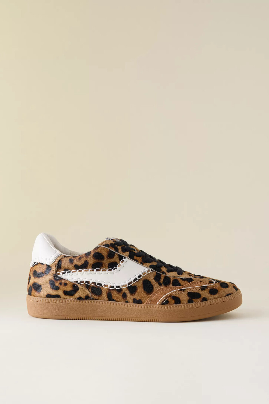 dolce vita notice stitch calf hair trainers