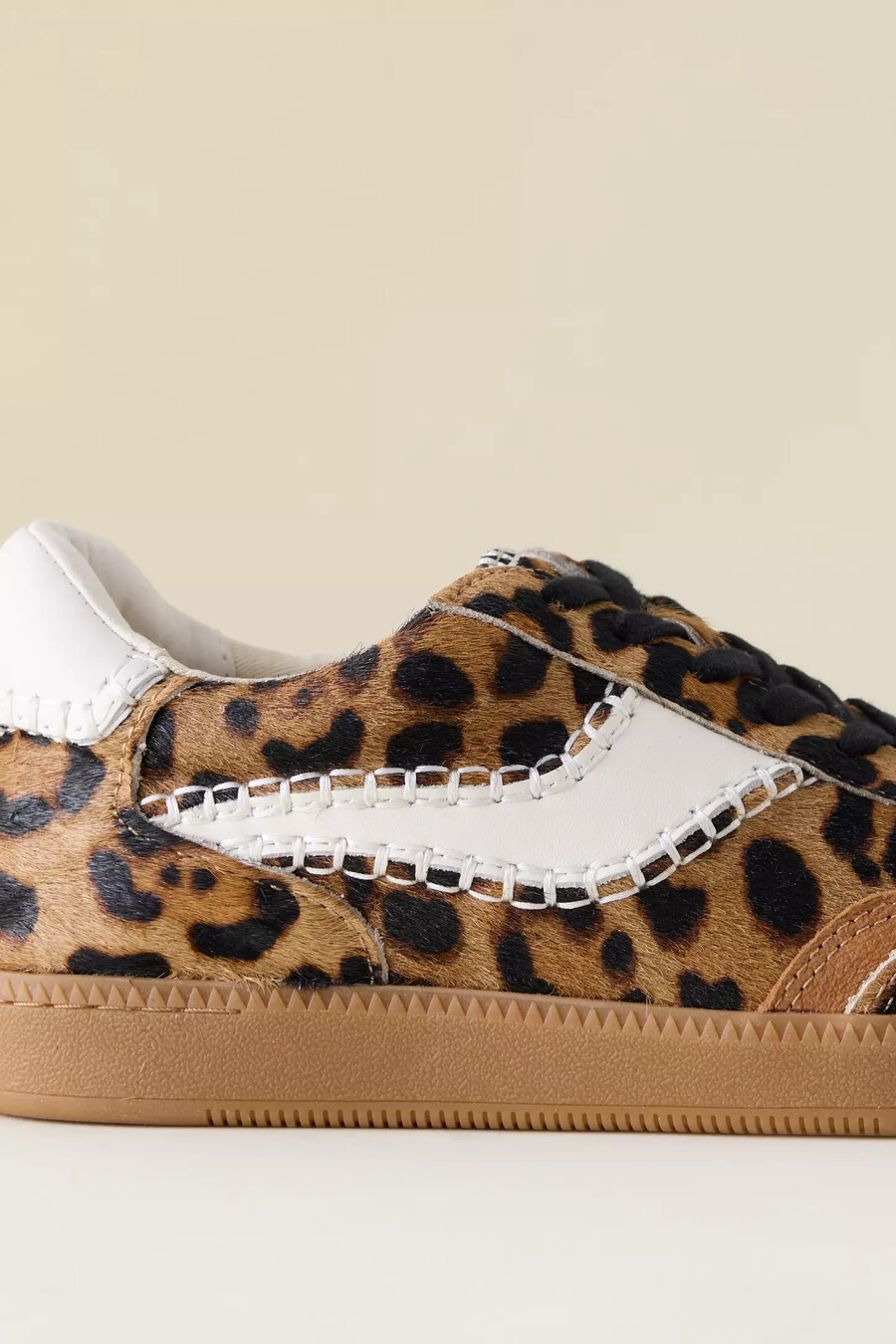 dolce vita notice stitch calf hair trainers