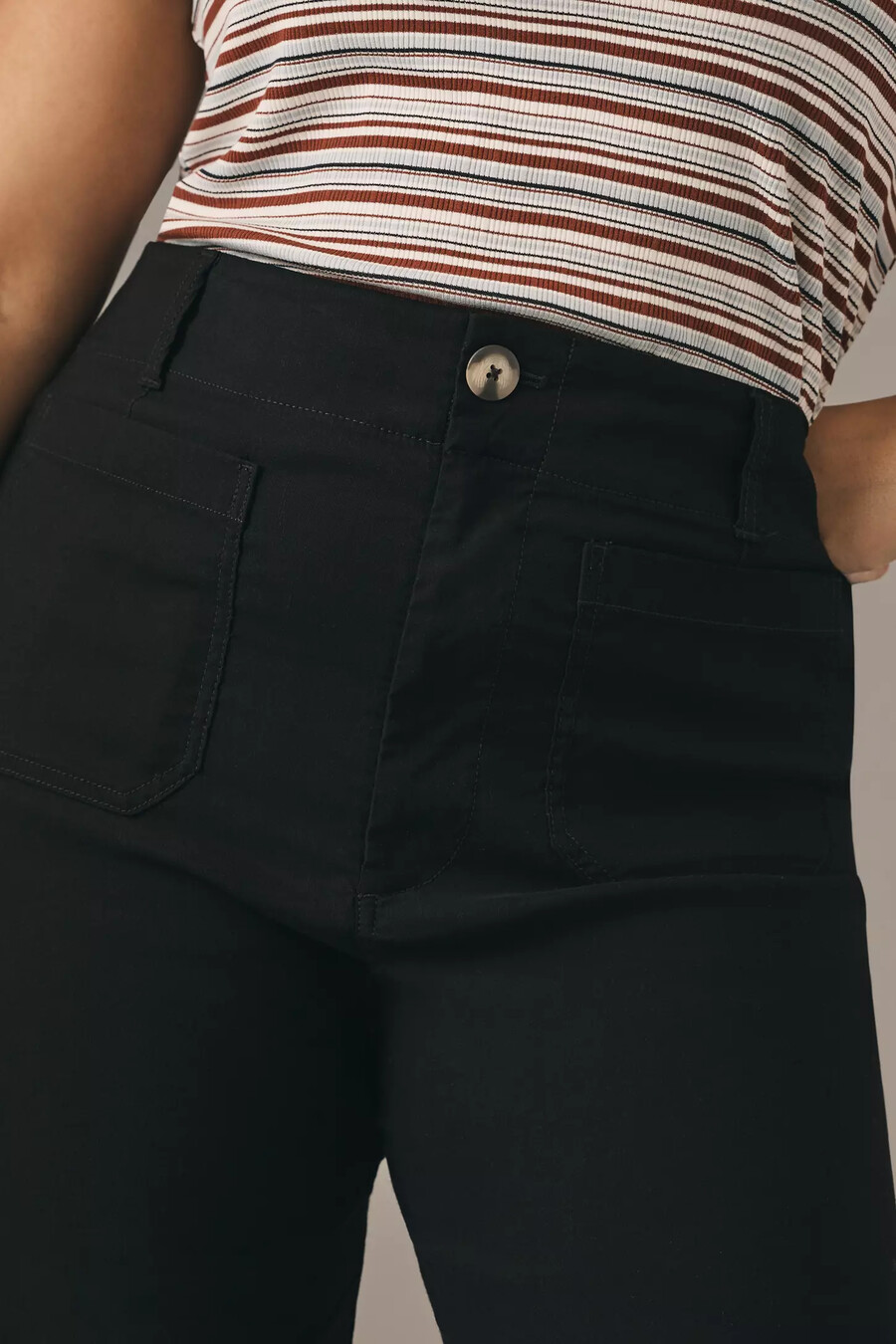 the colette cropped wide-leg trousers by maeve