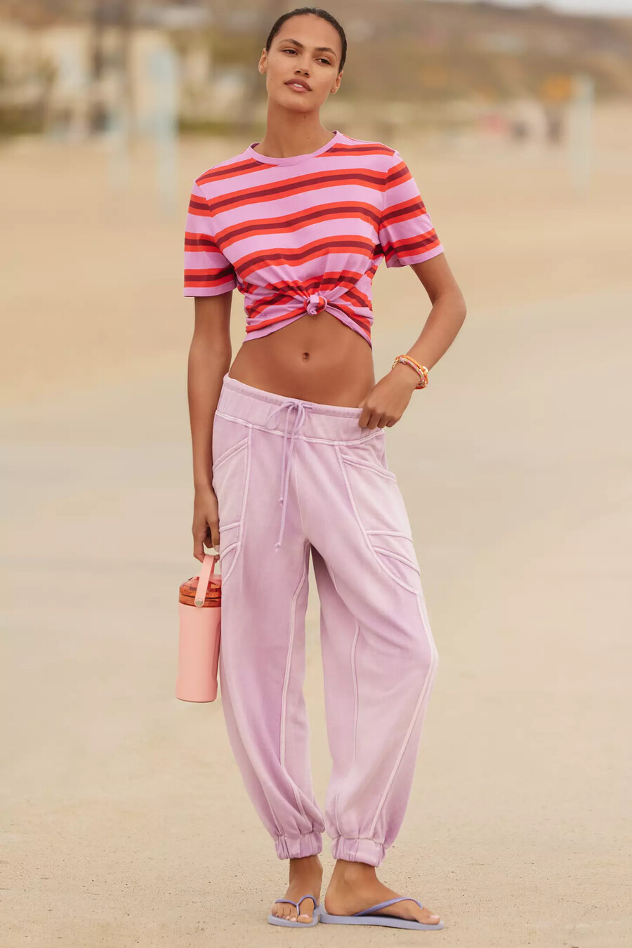 daily practice slouchy jogger trousers