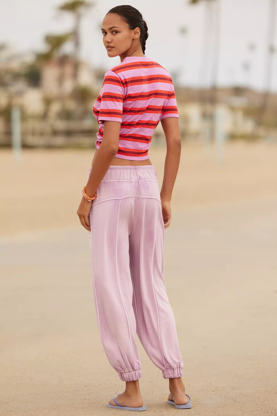 daily practice slouchy jogger trousers
