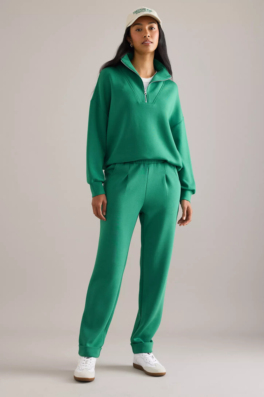 varley rolled-cuff joggers