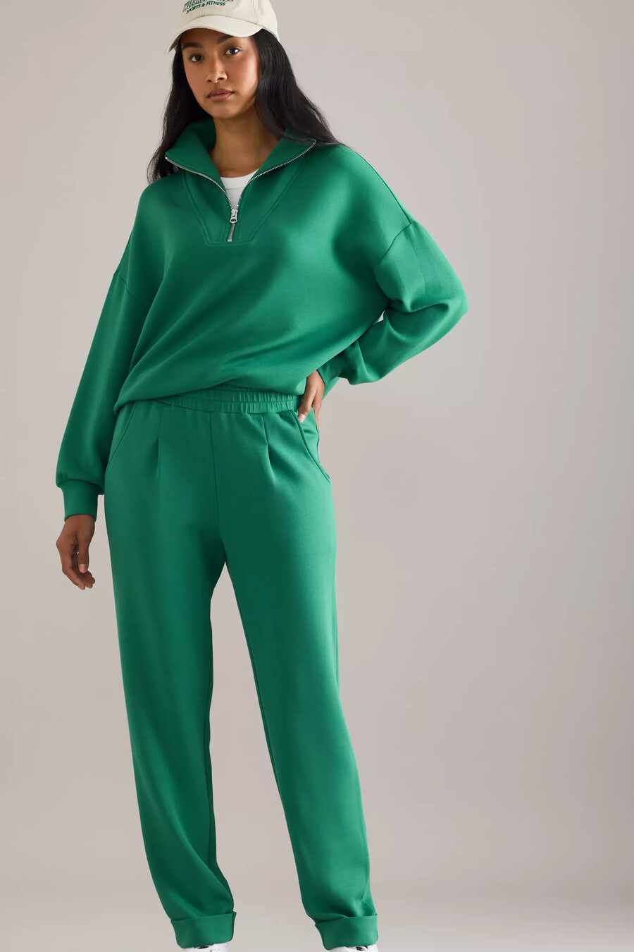 varley rolled-cuff joggers