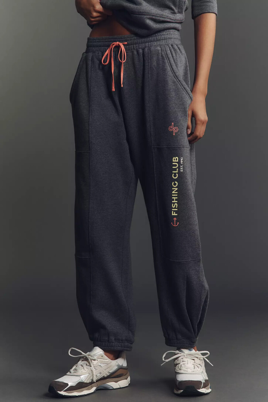 daily practice knit fleece trousers