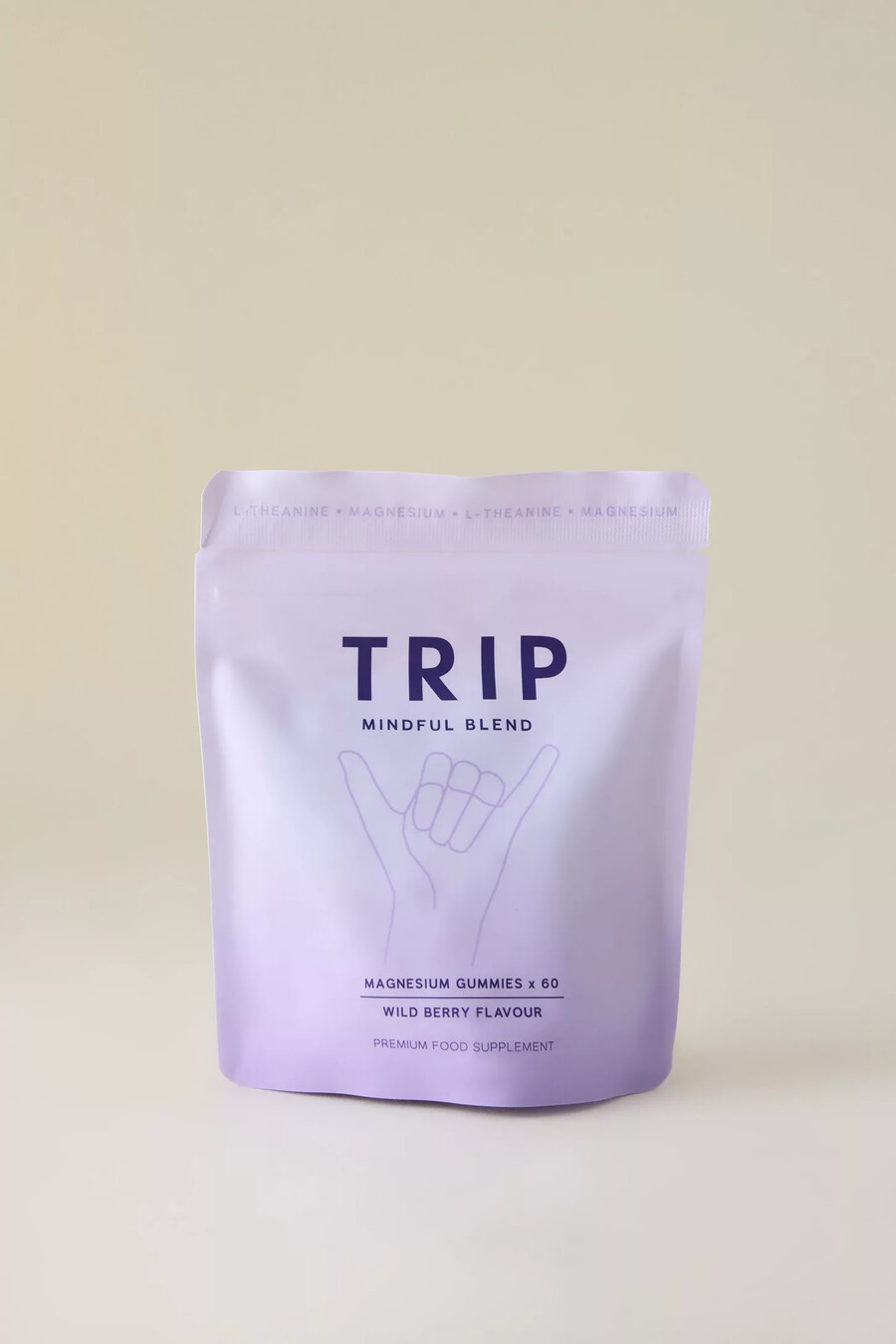 trip wild berry magnesium gummies