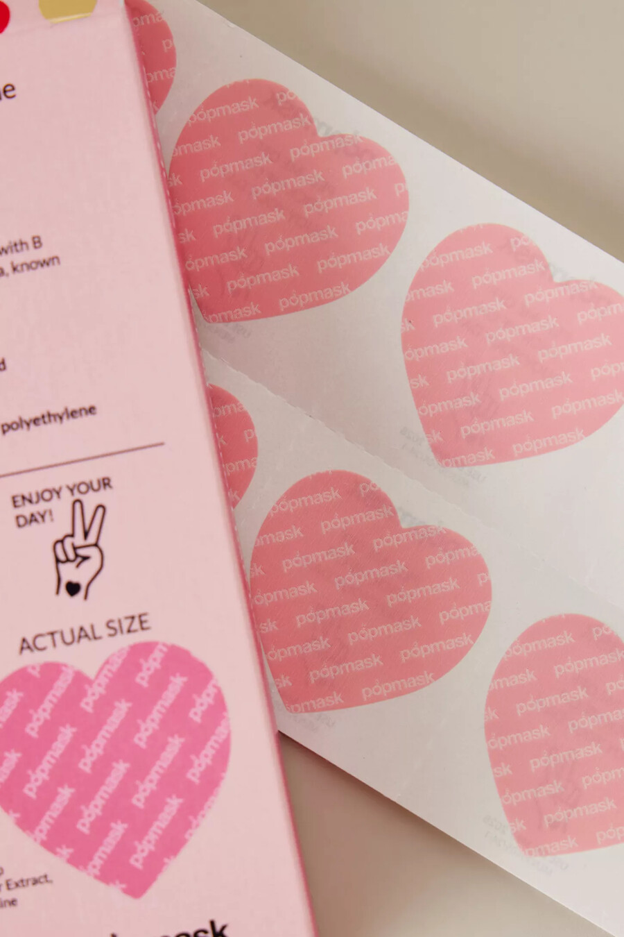 popmask big hug vitamin period support patches