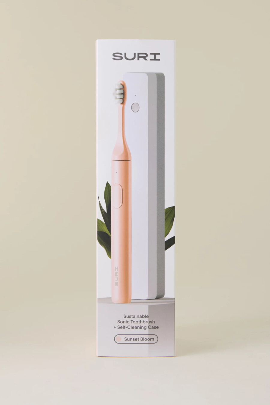 suri sonic toothbrush with uv light cleaning charging case